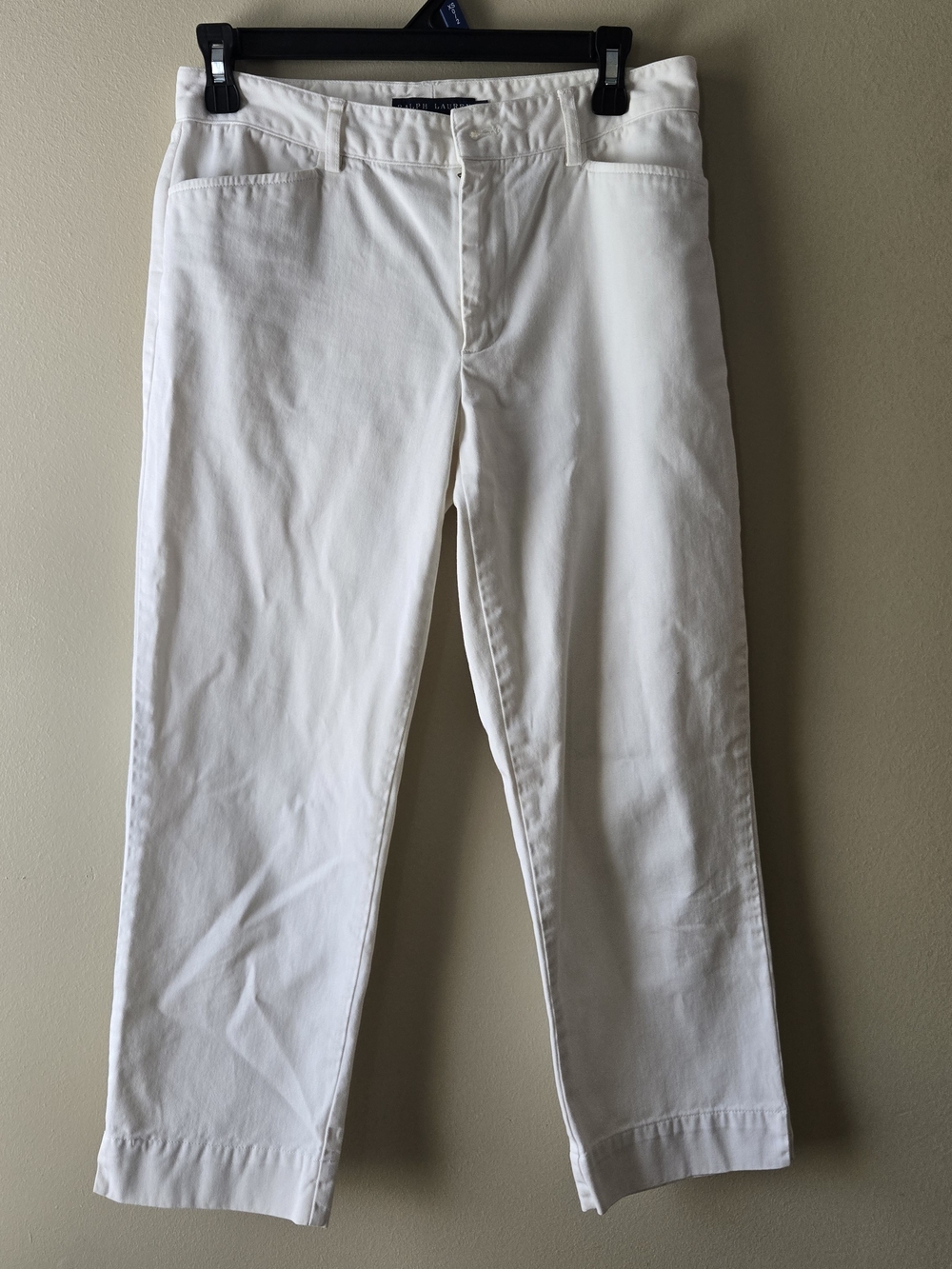 Polo Ralph Lauren White Chino Jeans